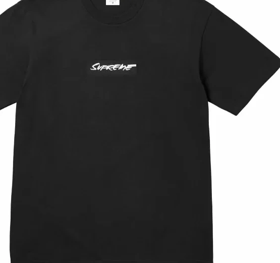 M and White 24SS S Futura Tee Black Box XL Logo L 0923